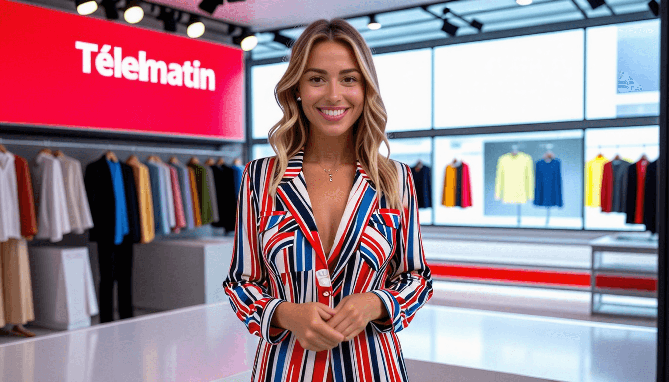 découvrez comment flavie flament, animatrice emblématique de télématin, réinvente son style vestimentaire sans aucune contrainte de dress code. plongez dans l'univers de la mode libre et audacieuse qui caractérise ses tenues, reflet de sa personnalité unique et de son approche créative de la mode.