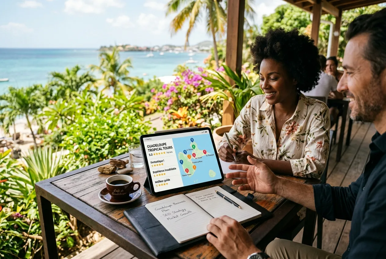 Stratégie d'acquisition et référencement local pour entreprises aux Antilles