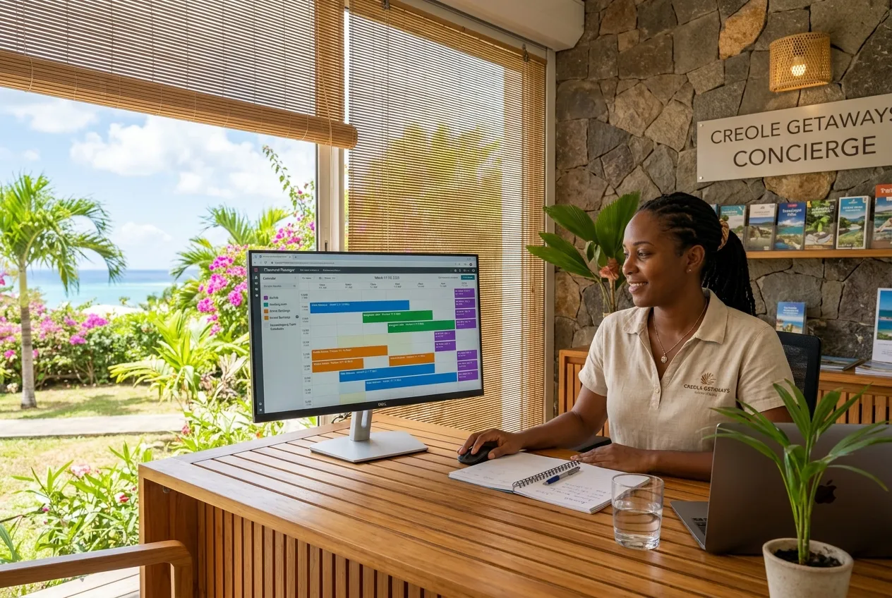 Synchronisation des plannings de réservation et gestion multi-plateformes pour villas