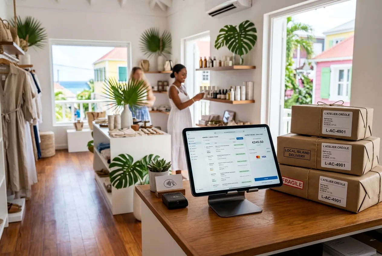 Boutique en ligne e-commerce et solutions de paiement pour les Antilles