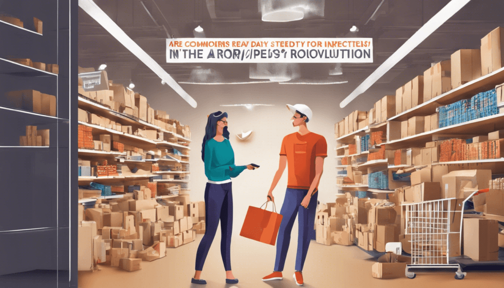 découvrez si les clients sont prêts pour la révolution inattendue de l'e-commerce.