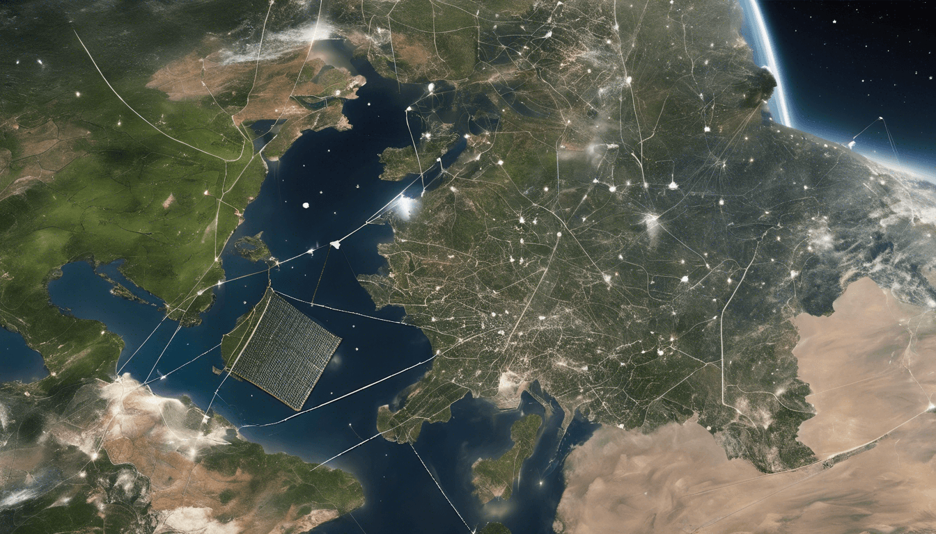 découvrez en exclusivité l'arrivée d'un géant du e-commerce sur le marché de l'internet par satellite en france et son possible impact sur la position de starlink.