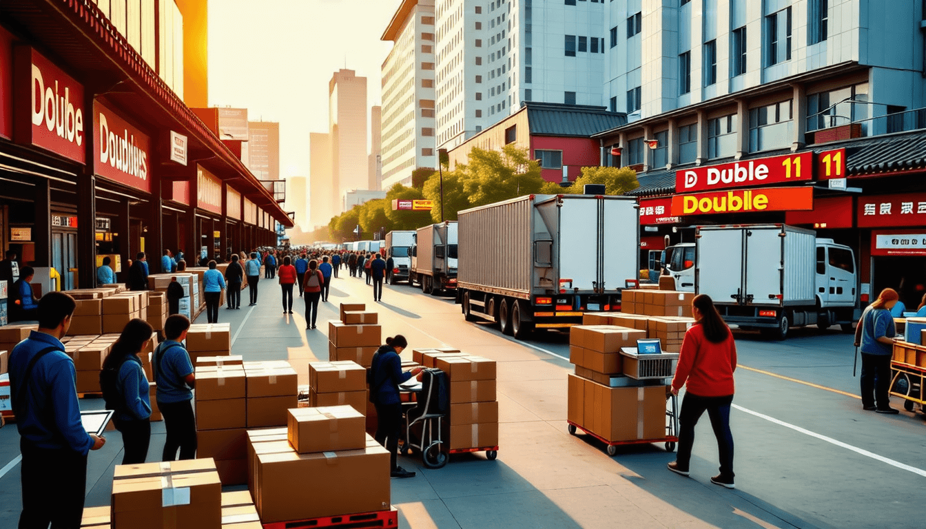 découvrez comment les entreprises de commerce électronique transfrontalier de jinhua, dans la province du zhejiang, se préparent intensément pour le célèbre événement 'double 11'. explorez les stratégies et les innovations qui façonnent le paysage du commerce en ligne et attirent l'attention des consommateurs du monde entier.