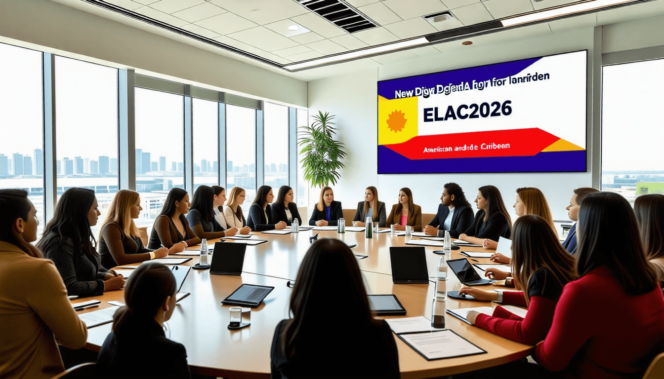 découvrez comment des délégués de 14 pays de la région et d'autres acteurs clés se sont réunis à montevideo pour établir le nouvel agenda numérique elac2026, visant à transformer l'amérique latine et les caraïbes en un espace numérique dynamique et inclusif.