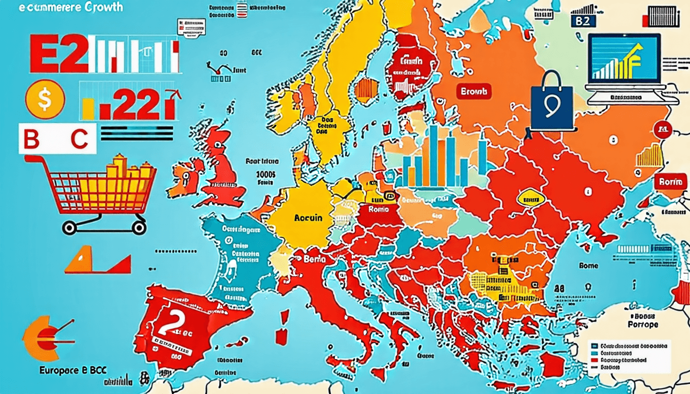 découvrez les tendances de l'e-commerce b2c en europe, marqué par une croissance modeste et des disparités régionales significatives. analyse des facteurs influençant ces dynamiques de marché, des opportunités à saisir et des défis à surmonter pour les entreprises.