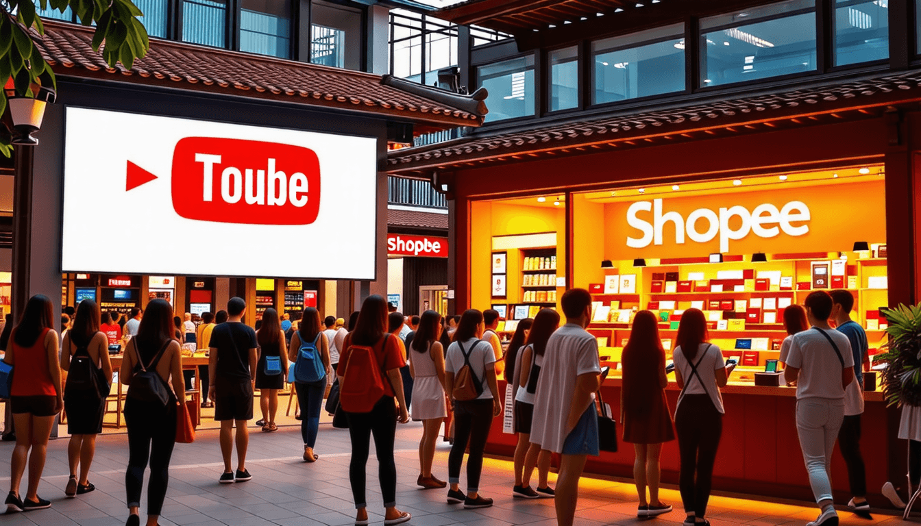 découvrez comment le partenariat révolutionnaire entre youtube et shopee redéfinit le paysage du commerce électronique en asie du sud-est, offrant de nouvelles opportunités pour les créateurs et les marques.