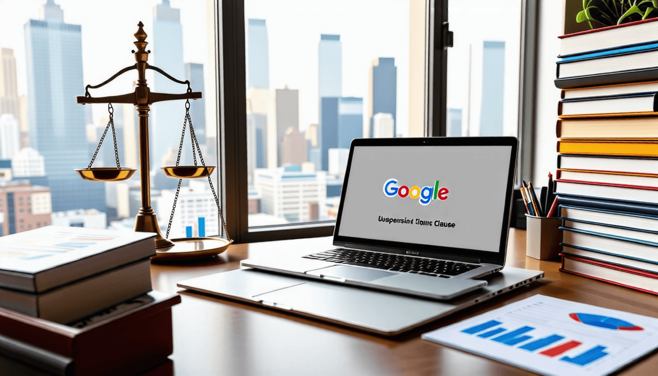 découvrez comment la clause de suspension influence le référencement sur google. comprenez les implications de cette réglementation et apprenez à maintenir un équilibre essentiel pour optimiser votre visibilité en ligne.