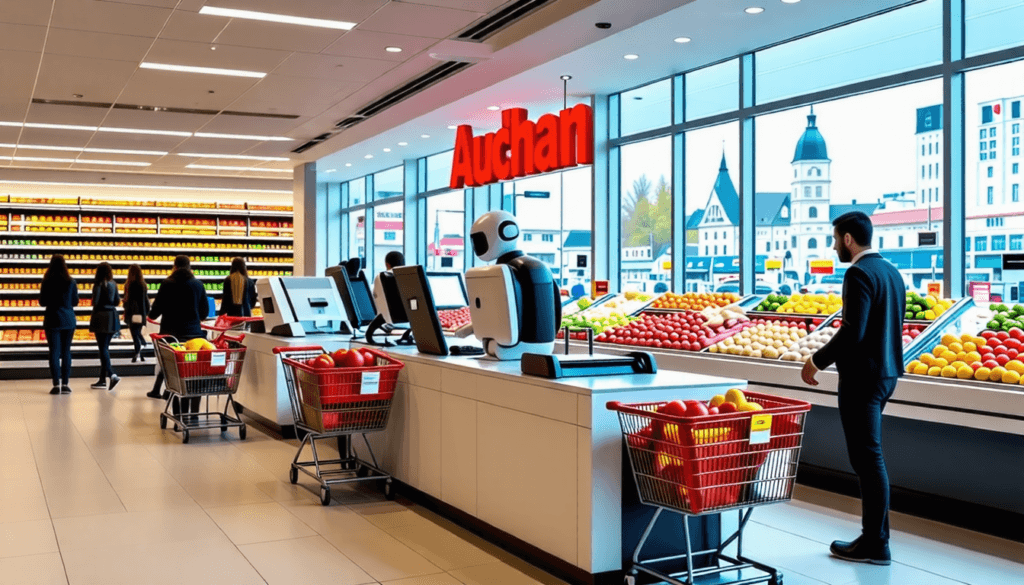 découvrez comment auchan au luxembourg renforce son processus d'automatisation dans le secteur de l'e-commerce, visant à améliorer l'efficacité, l'expérience client et l'innovation dans le marché numérique.