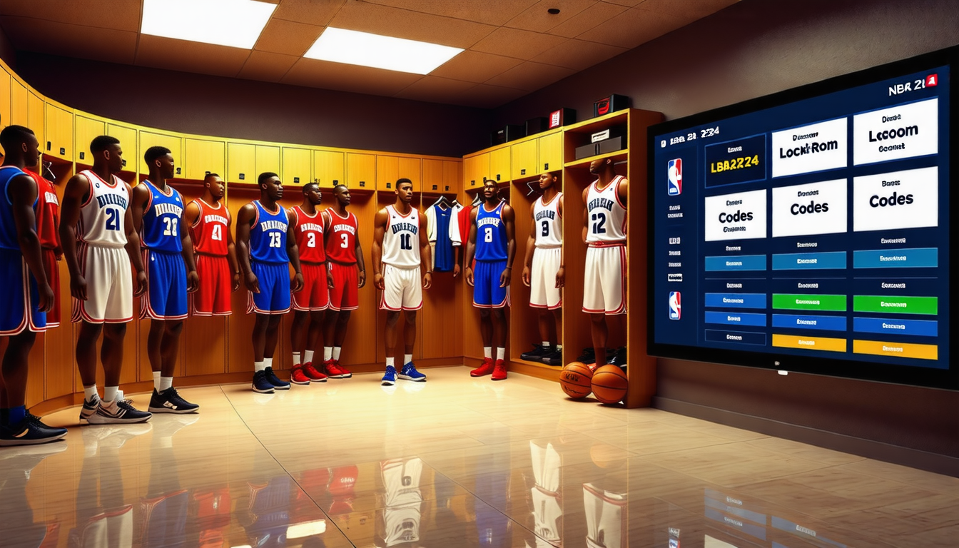 découvrez les codes vestiaire de nba 2k24 pour débloquer des bonus exclusifs et améliorer votre expérience de jeu. optimisez vos performances sur le terrain avec des astuces et des stratégies pour atteindre de nouveaux sommets dans ce célèbre jeu de basketball.