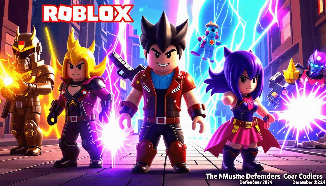 découvrez les codes incontournables pour anime defenders sur roblox en décembre 2024. maximisez votre expérience de jeu et débloquez des récompenses exclusives grâce à notre guide complet des codes les plus récents !