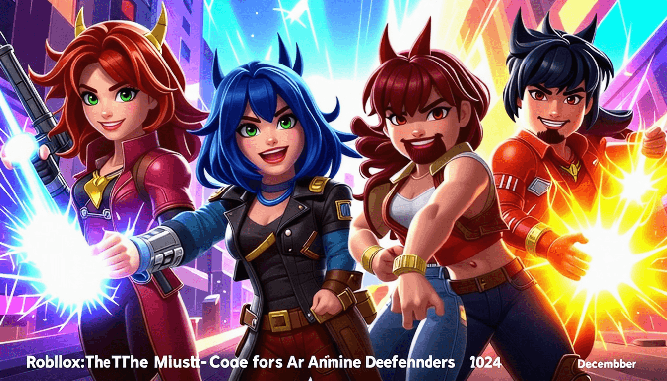 découvrez les codes incontournables pour anime defenders sur roblox en décembre 2024. optimisez votre expérience de jeu avec nos astuces et obtenez des récompenses exclusives grâce à ces codes essentiels!