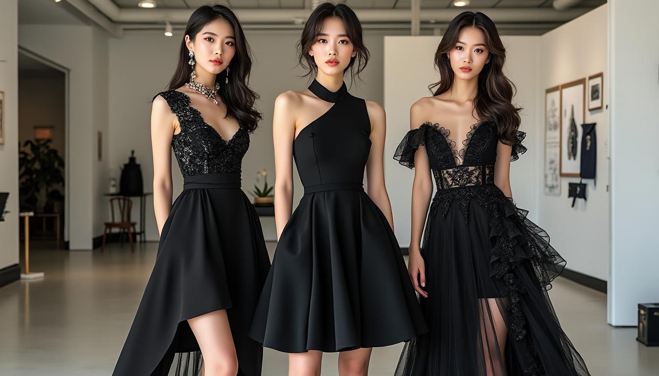 découvrez comment seo hyun-jin, hyeri et soo-hyun modernisent la robe noire classique avec des touches innovantes et élégantes. un voyage à travers le style intemporel, où la tradition rencontre la créativité contemporaine.