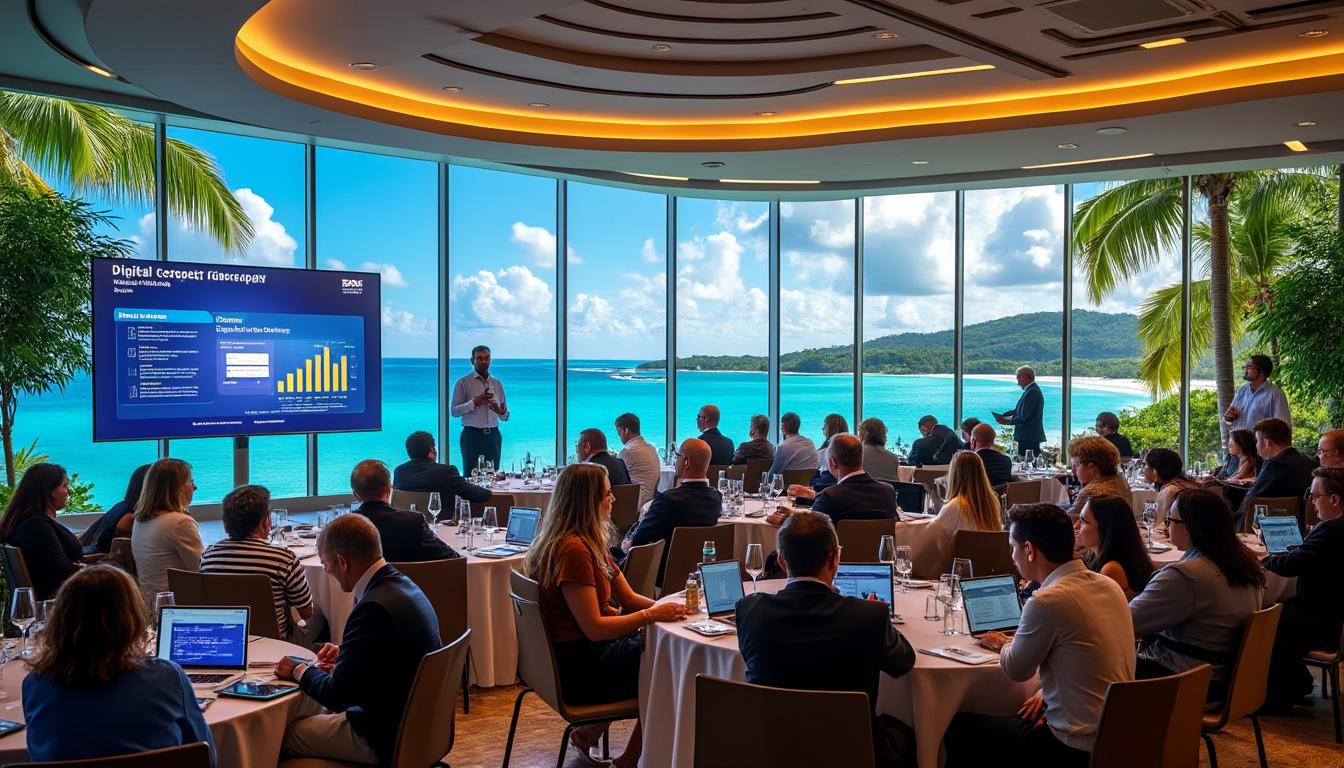 participez à la cinquième édition de la conférence sur l'économie numérique des îles caïmans, où des experts de l'industrie partageront leurs insights sur les tendances émergentes et les opportunités d'investissement. ne manquez pas cet événement incontournable pour explorer les innovations numériques dans un cadre paradisiaque.