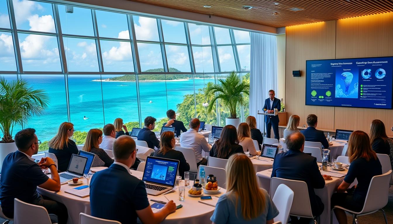 participez à la cinquième édition de la conférence sur l'économie numérique des îles caïmans, un événement incontournable qui explore les tendances, innovations et opportunités du secteur numérique dans cette destination dynamique. ne manquez pas l'occasion d'échanger avec des experts et de découvrir les enjeux futurs de l'économie numérique.